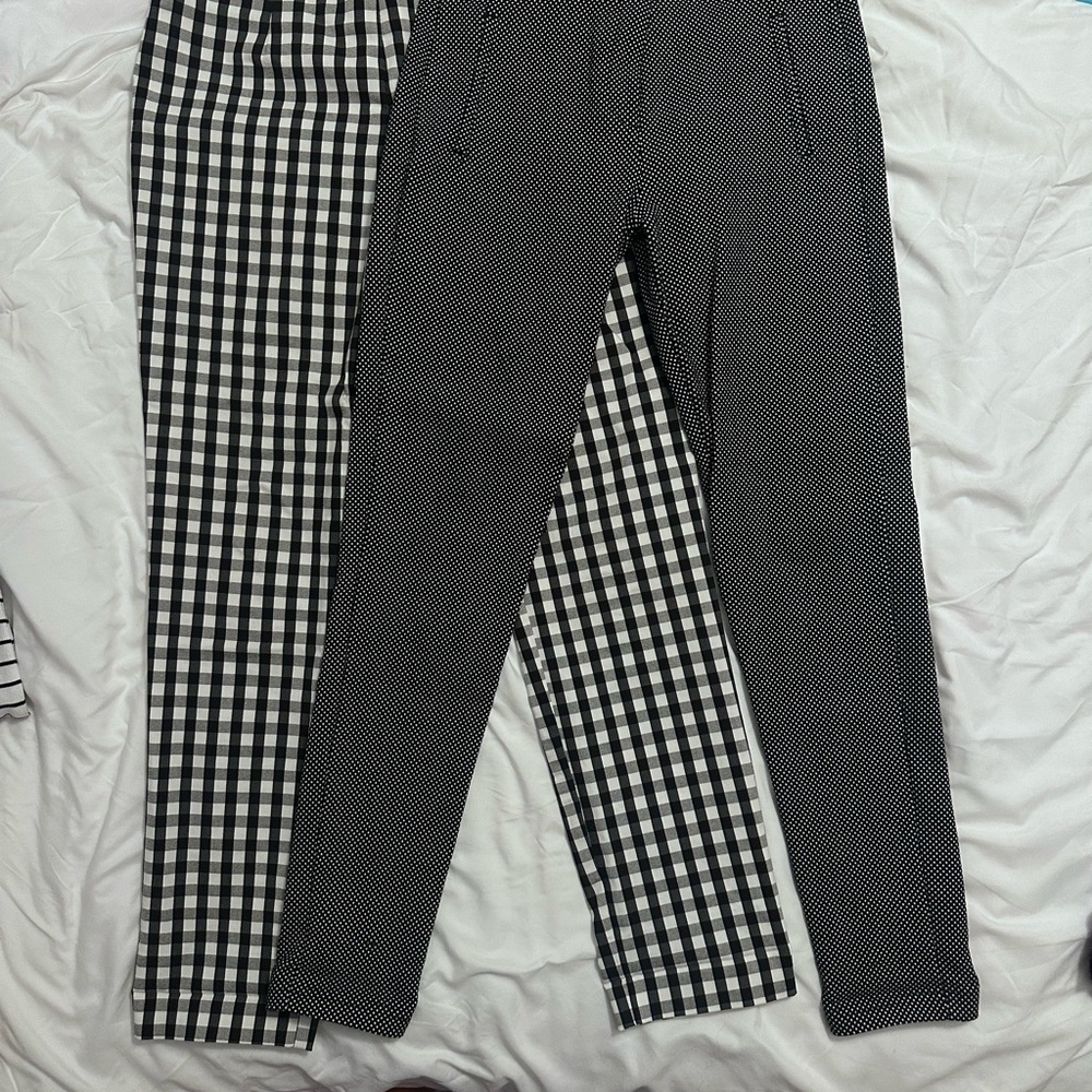 2 pants Bundle Black and White